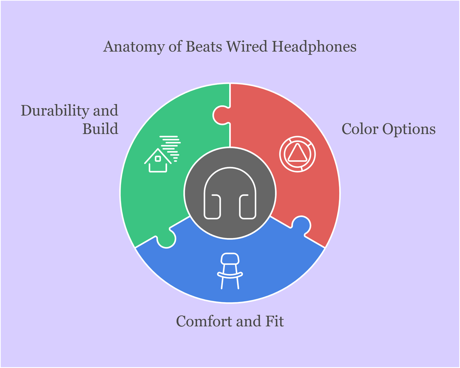 Anatomy of Beats Wired Headphones