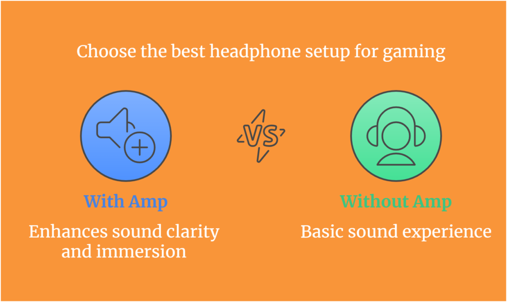 Headphones With an Amp Better for Gaming